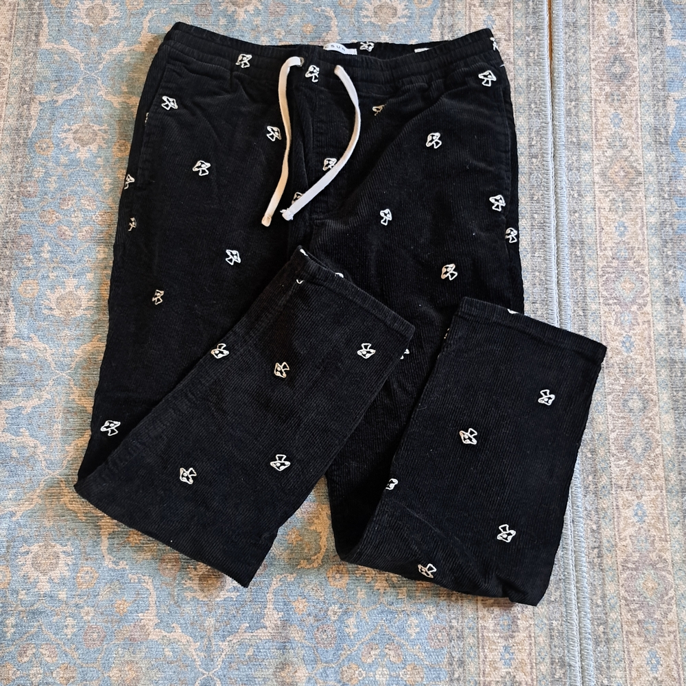 PacSun Black Paisley Joggers - Picture 3 of 7